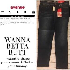 Avenue - Jeans (Size 18) NWT